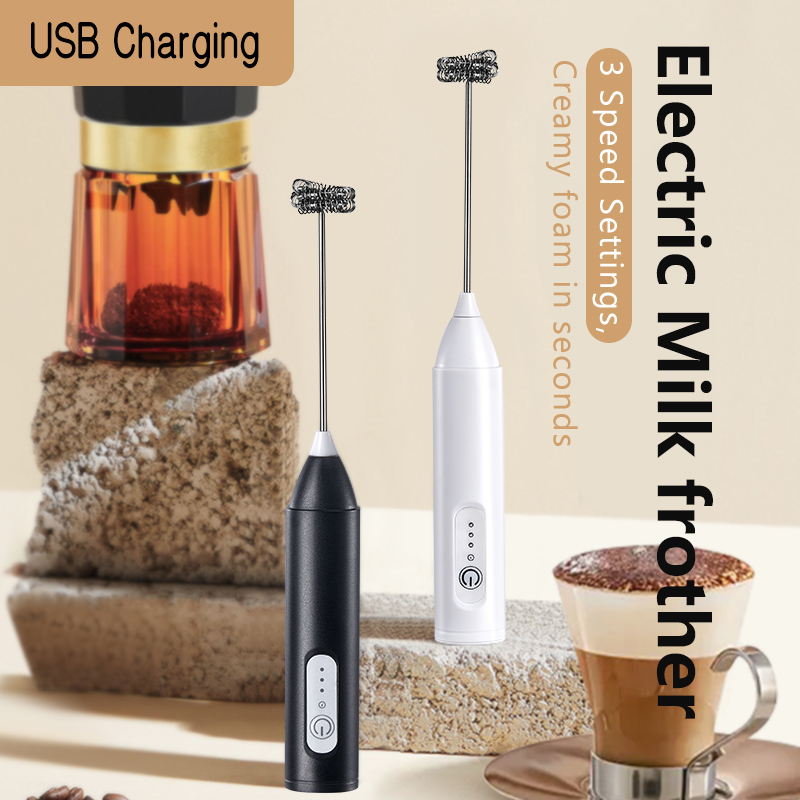 Pocket Coffee Maker - เครื่องตีฟองนมไร้สายชาร์จไฟฟ้าเครื่องปั่นมือถือไฟฟ้าเครื่องชงกาแฟขนาดเล็กปัดผสมสําหรับกาแฟคาปูชิโน่ครีม