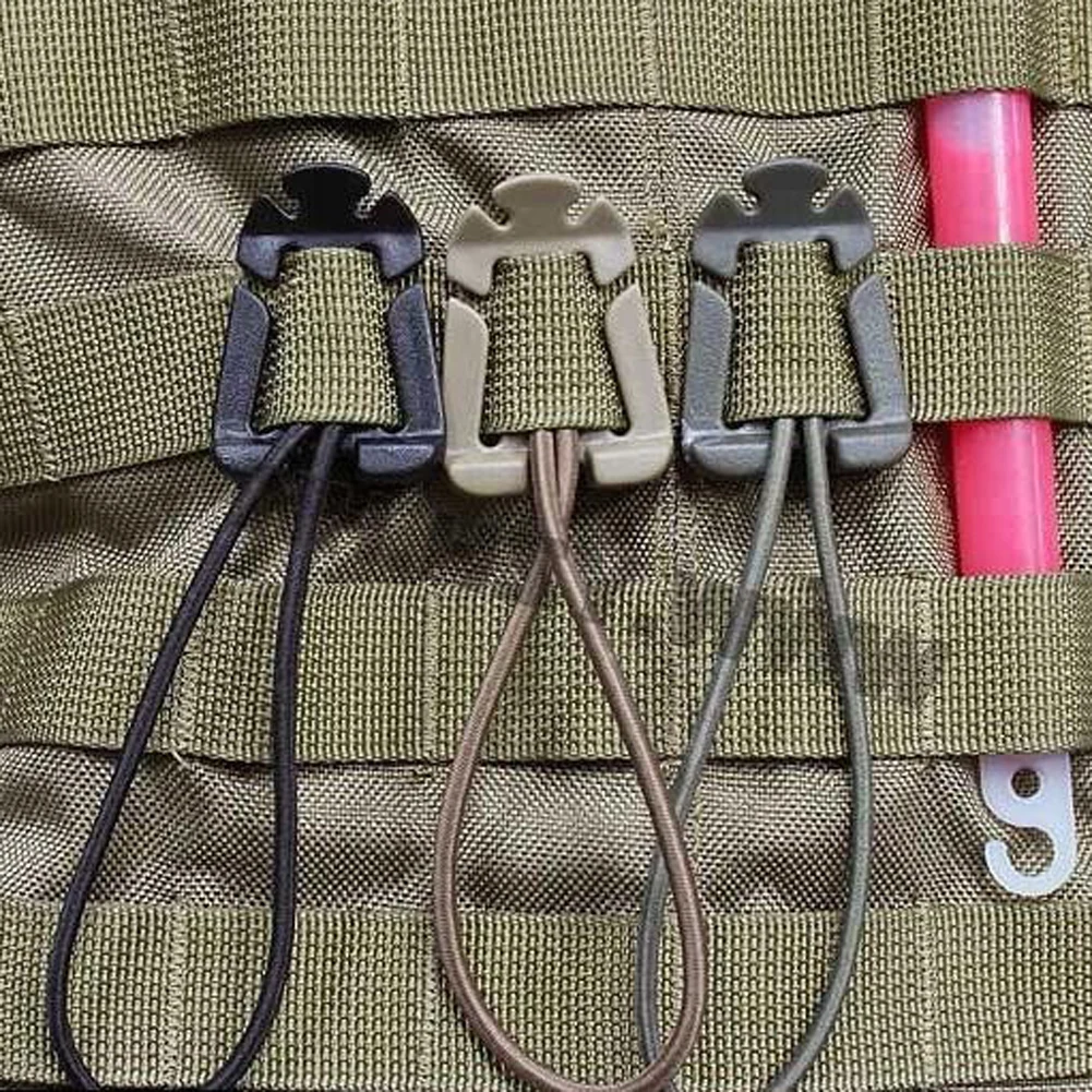 Camping Cooking Hanger - 1/2/5 ชิ้น ตัวล็อคกระเป๋าเป้สะพายหลัง คาราไบเนอร์ อุปกรณ์เอาตัวรอด คลิปคาราไบเนอร์