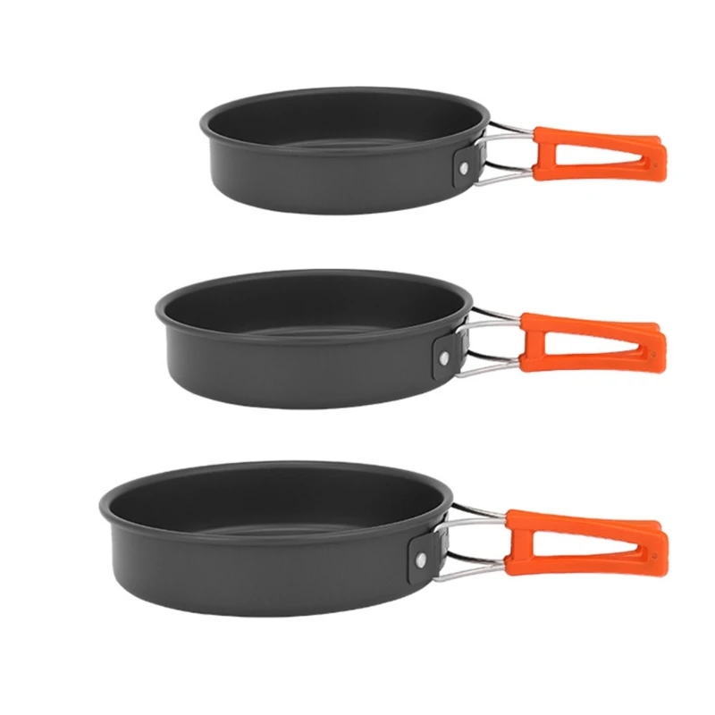 Camping Cooking Rack - กระทะแบบพกพากระทะนอนสติ๊กแบบกะทะย่างน้ำหนักเบาเครื่องครัวกลางแจ้งสำหรับการเดินทางตั้งแคมป์