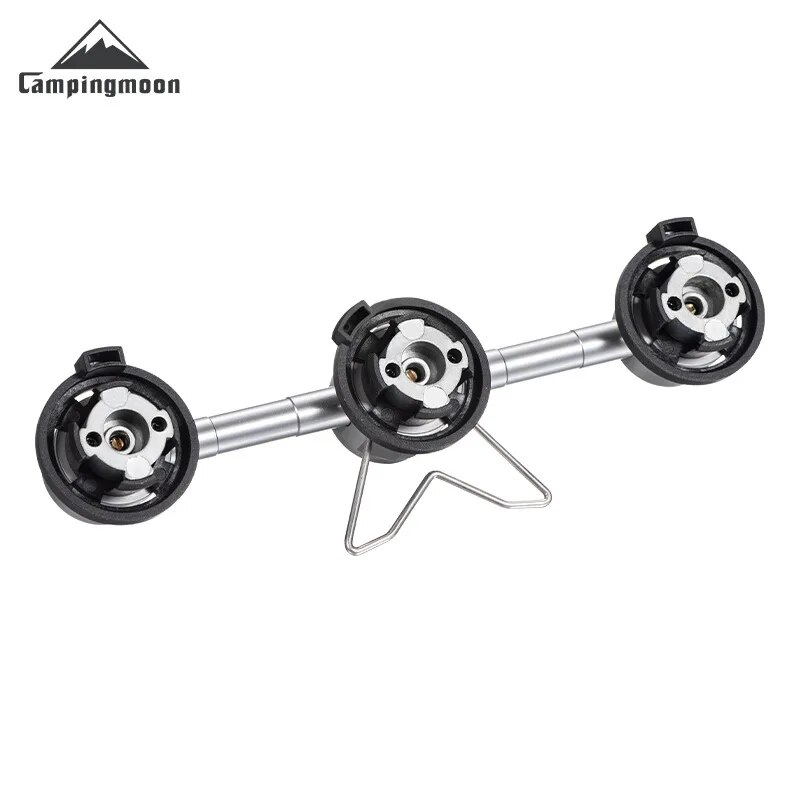 Camping Cooking Gazebo - CAMPINGMOON Outdoor Camping 1PCS โลหะผสมสามอะแดปเตอร์ Z30