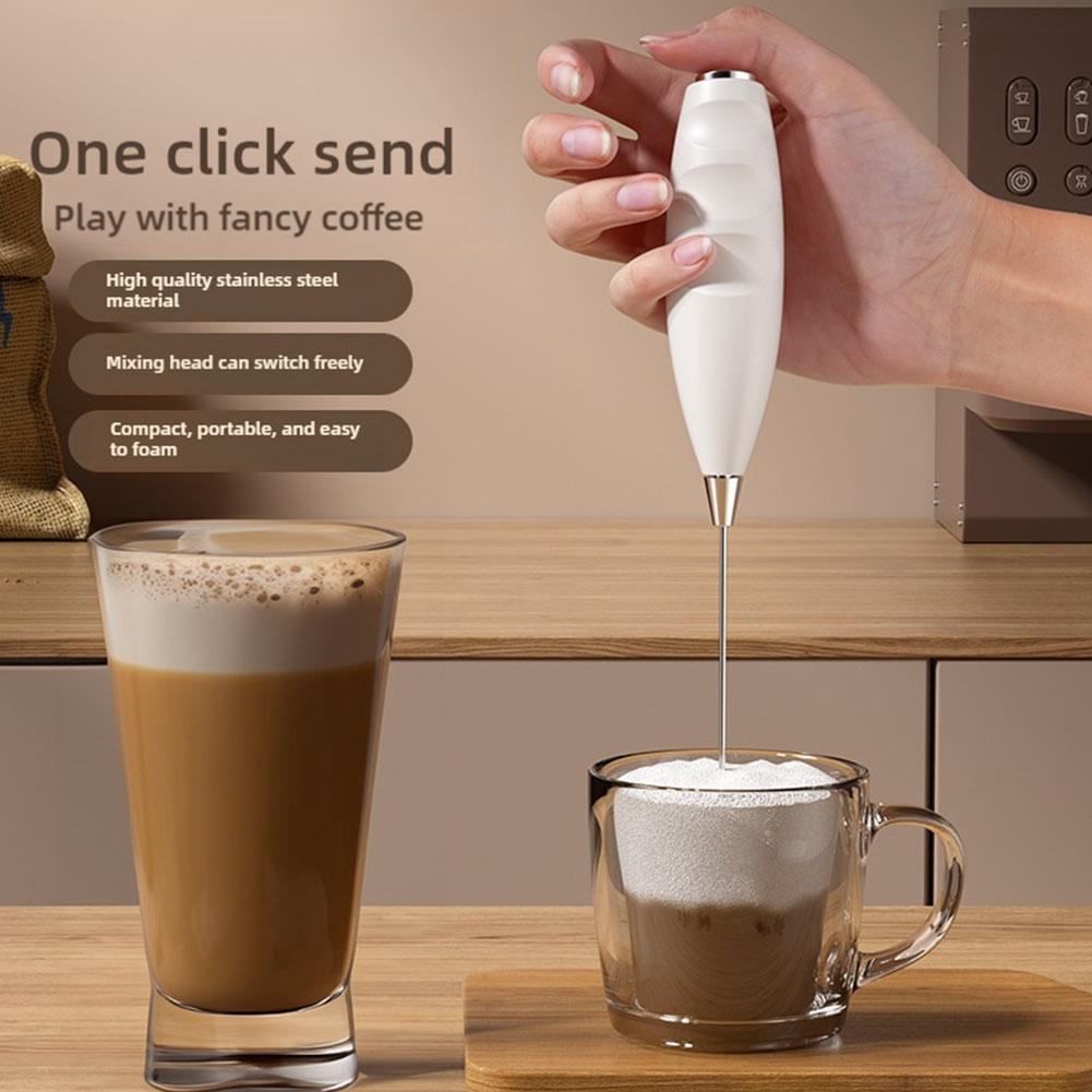 Pocket Coffee Maker - เครื่องตีฟองนมขนาดเล็กแบบชาร์จ USB เครื่องผสมฟองนม เครื่องผสมนมกาแฟ เครื่องผสมอาหารไฟฟ้า เครื่องตีไข่