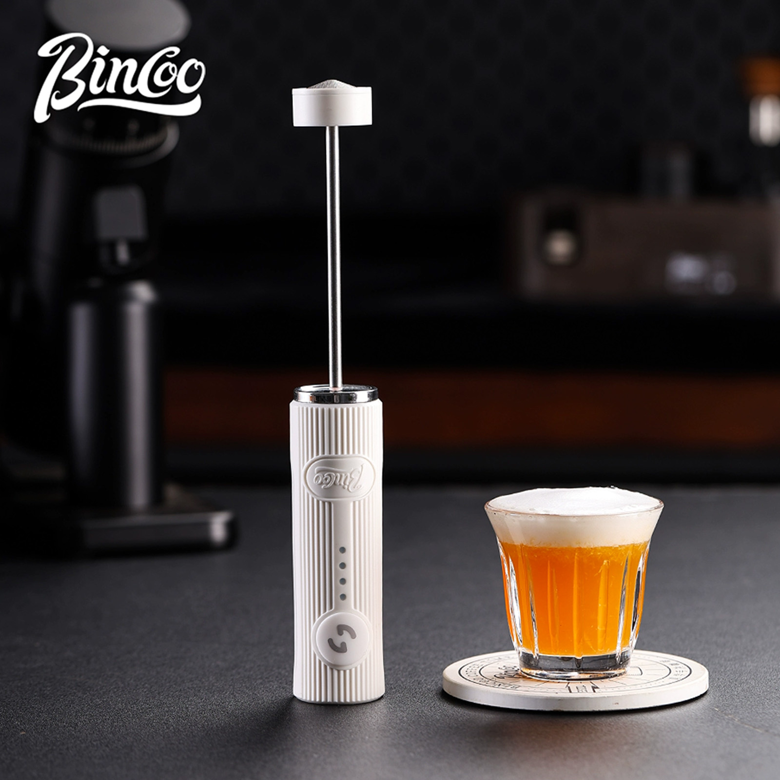 Pocket Coffee Maker - Bincoo ใหม่นม Foamer กาแฟปัด Mixer เครื่องปั่นไฟฟ้าไข่