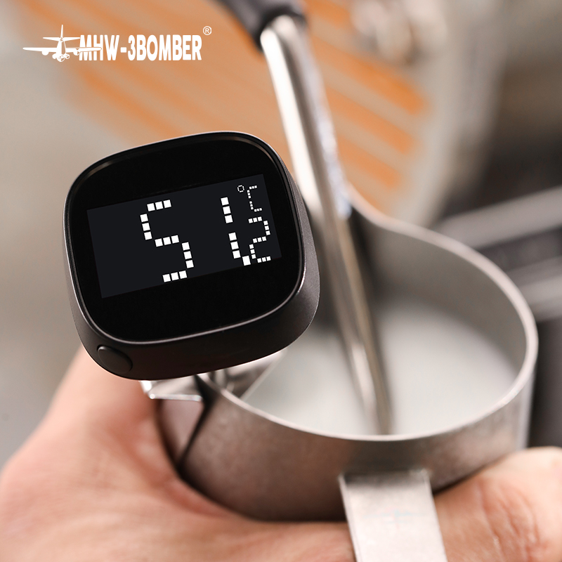 Camping Cooking Trangia - เทอร์โมมิเตอร์ดิจิตอลแบบอ่านค่าได้ทันที รุ่น MHW-3BOMBER สำหรับกาแฟ อาหาร ทำอาหาร