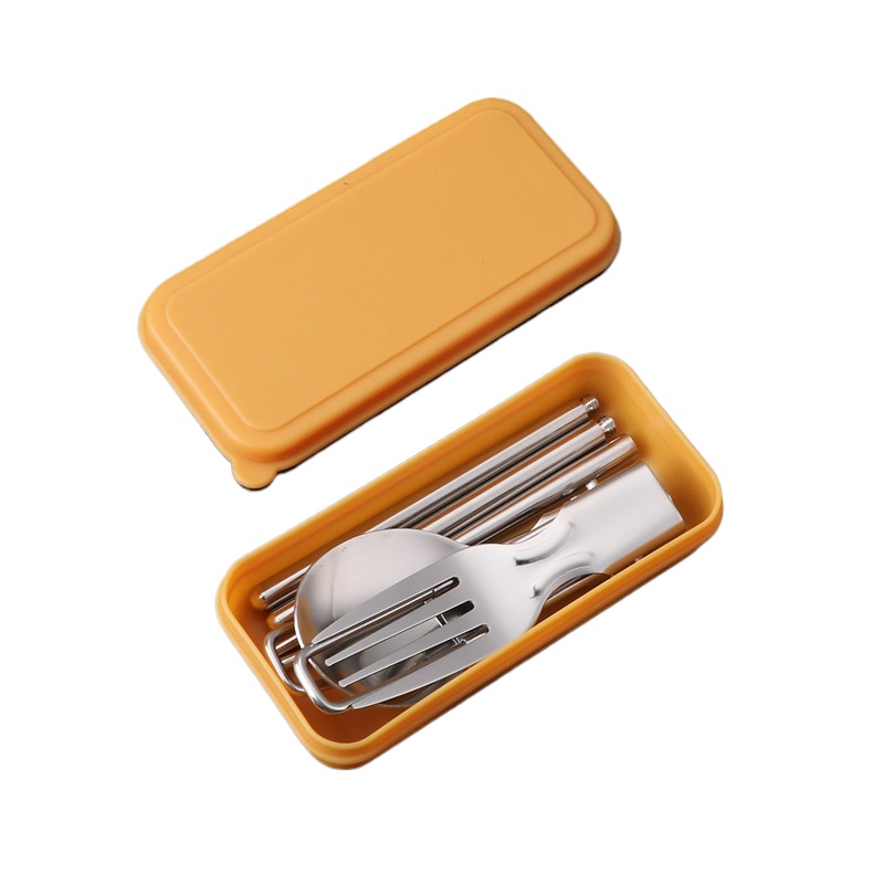 Camping Cooking Knife Set - ชุดช้อนส้อมสแตนเลสแบบพกพาขนาดเล็กสำหรับตั้งแคมป์และเดินป่า - ชุดอุปกรณ์รับประทานอาหารกลางแจ้ง 1/3 ชิ้น พร้อมช้อนและส้อม