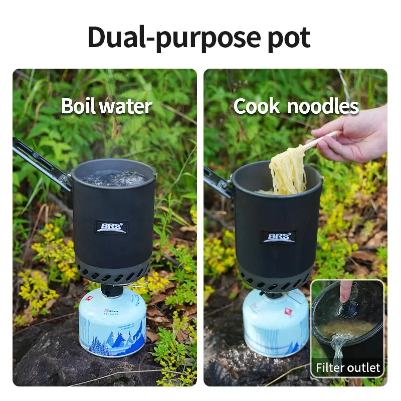 เตาแก๊สแบบพกพา 1500W รุ่น BRS- - Camping Cooking System บทวิจารณ์และราคา