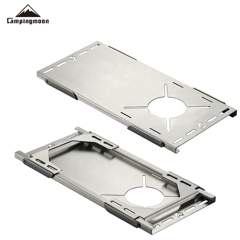 เตาบาร์บีคิวพับได้อเนกประสงค์  - Camping Cooking Table With Windshield บทวิจารณ์และราคา