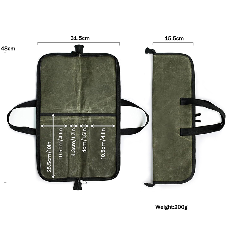 Camping ผ้าใบมีดเชฟกระเป๋าม้วน - Japanese Camping Cooking บทวิจารณ์และราคา
