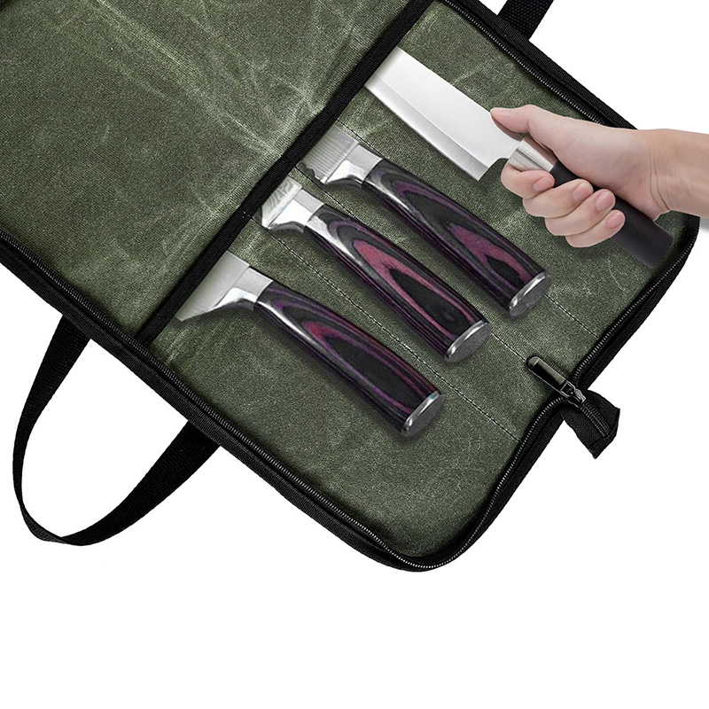 Camping ผ้าใบมีดเชฟกระเป๋าม้วน - Japanese Camping Cooking บทวิจารณ์และราคา