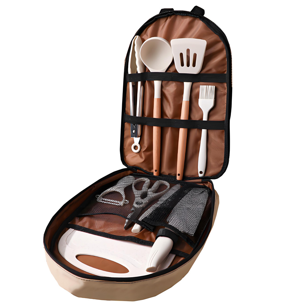 ชุดอุปกรณ์ทำอาหารสำหรับตั้งแคม - Quechua Camping Cooking Set บทวิจารณ์และราคา