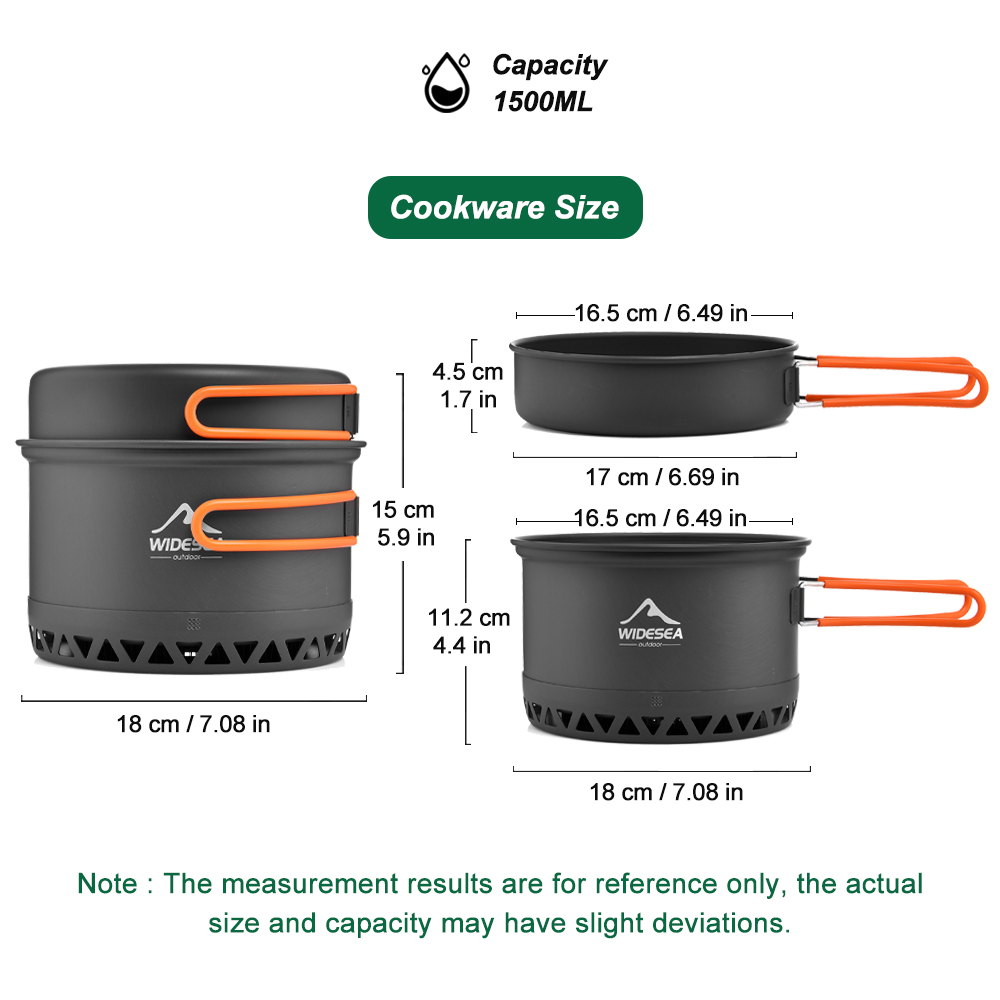 Camping Tableware ชุดเครื่องคร - Camping Cooking Kits บทวิจารณ์และราคา