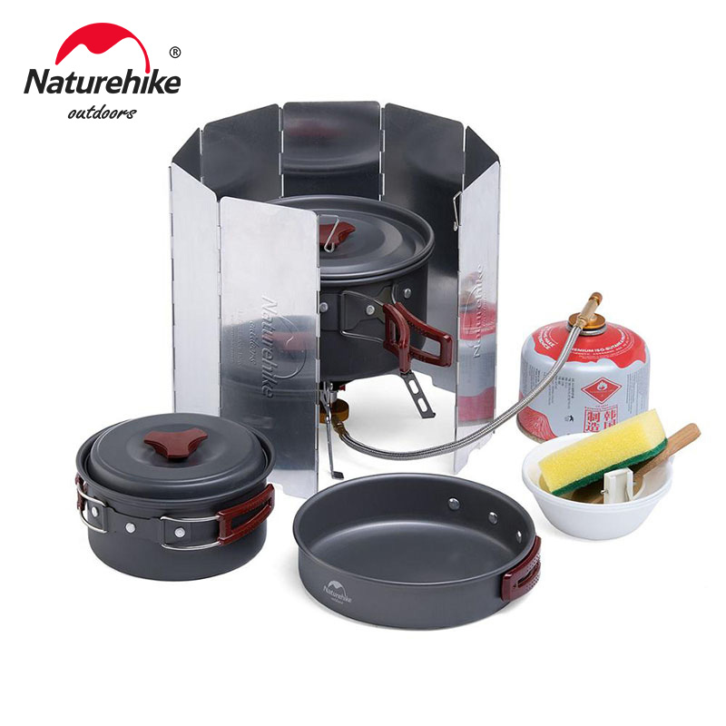 Naturehike Camping หม้อ Ultral - Quechua Camping Cooking Set บทวิจารณ์และราคา