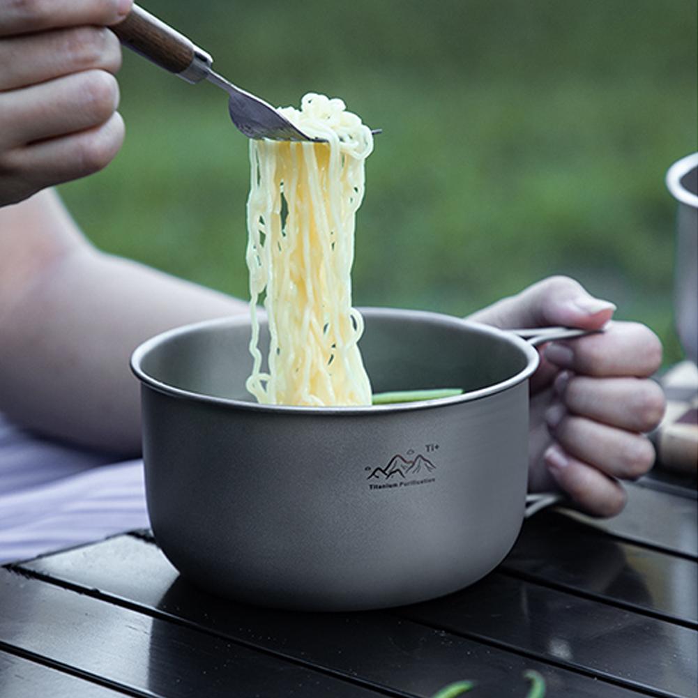 หม้อตั้งแคมป์ไทเทเนียมน้ำหนักเ - Camping Cooking Backpack บทวิจารณ์และราคา