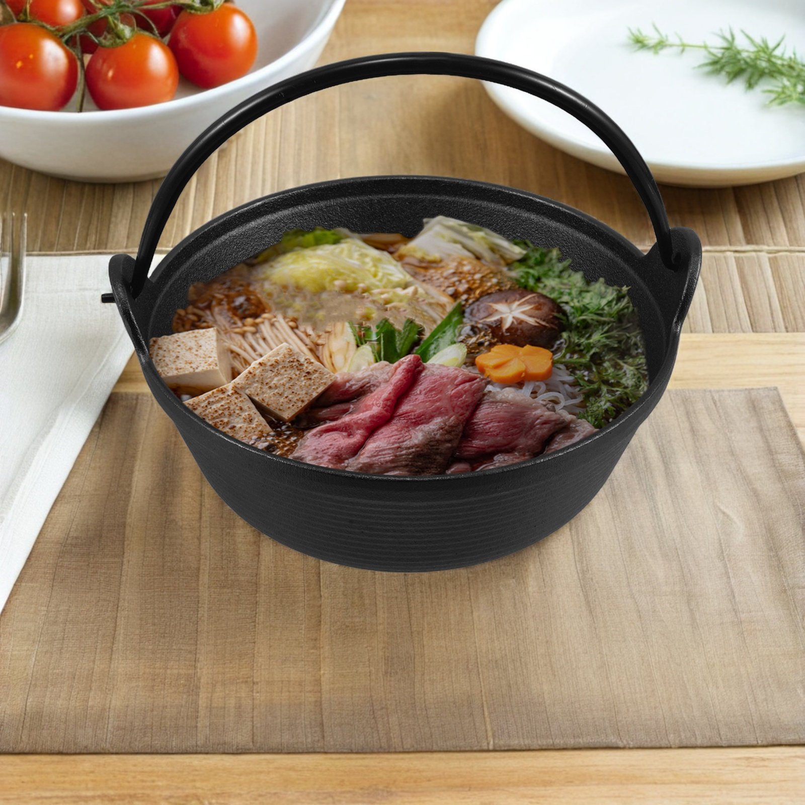 หม้อแก๊สเซ็ตเหล็กหล่อพร้อมฝาแก - Japanese Camping Cooking บทวิจารณ์และราคา