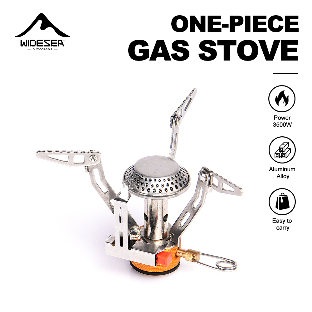 เตาแก๊สแบบชิ้นเดียว Widesea 35 - Camping Cooking System บทวิจารณ์และราคา