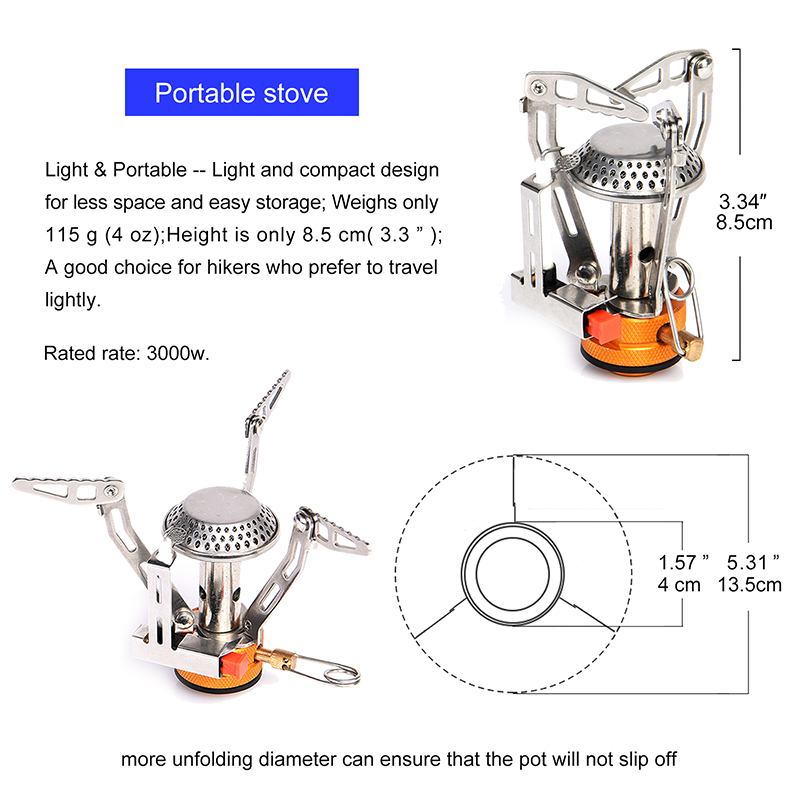 เตาแก๊สแบบชิ้นเดียว Widesea 35 - Camping Cooking System บทวิจารณ์และราคา
