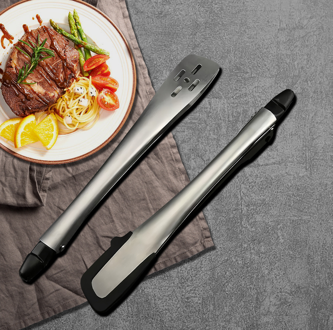 ที่คีบอาหารสแตนเลสขนาด 11 นิ้ว - Camping Cooking Tips บทวิจารณ์และราคา
