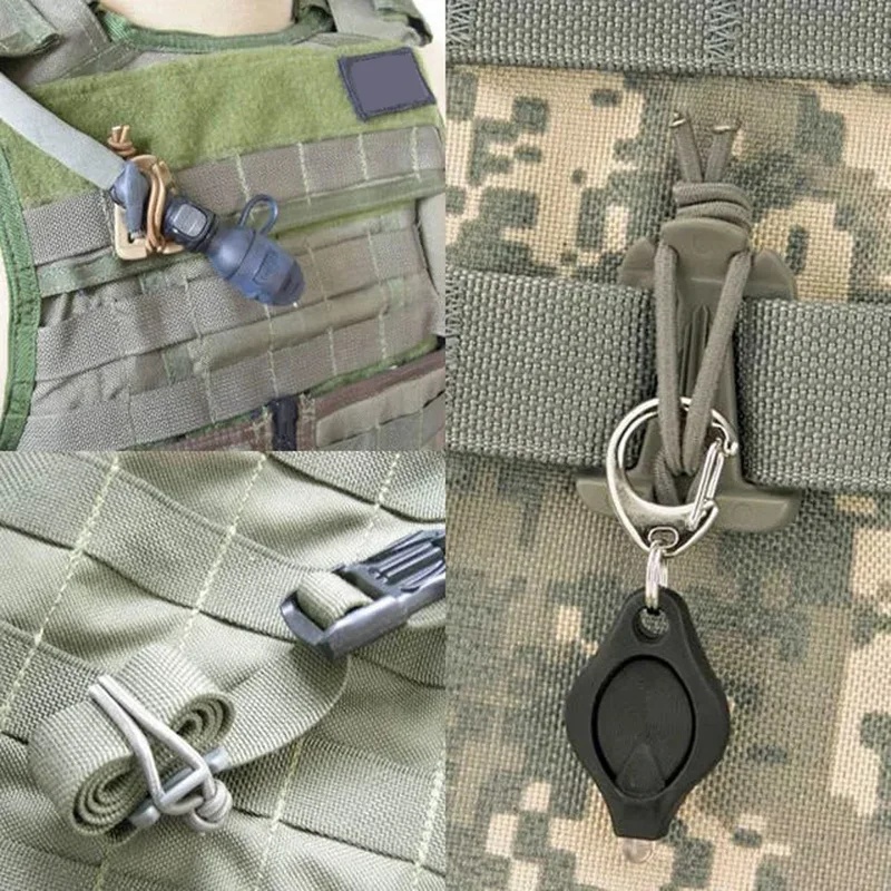 5/10 ชิ้น คลิปหนีบกระเป๋าเป้สะ - Camping Cooking Hanger บทวิจารณ์และราคา