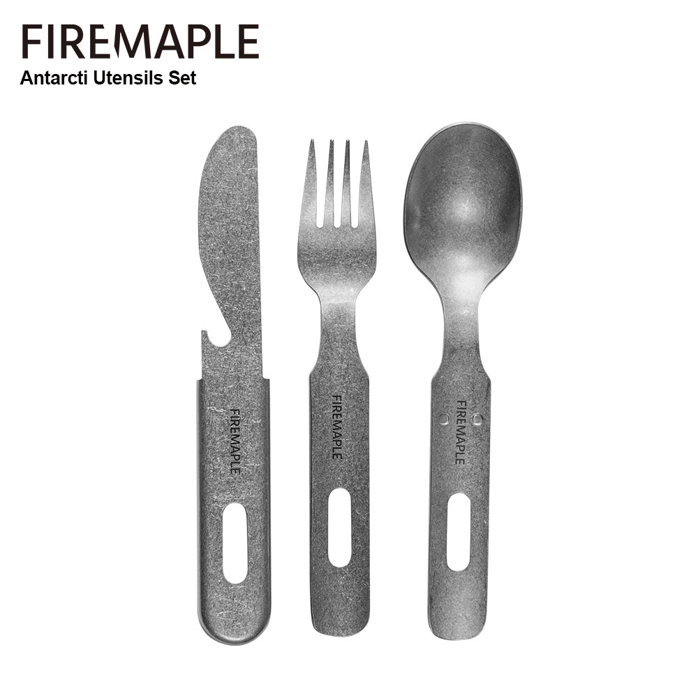 ชุดเครื่องใช้ใน3in1ช้อนส้อมมีด - Quechua Camping Cooking Set บทวิจารณ์และราคา