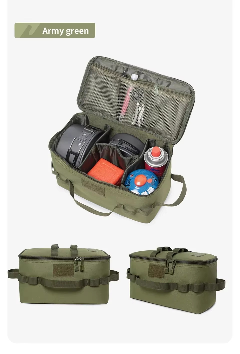 กระเป๋าเก็บของสำหรับตั้งแคมป์ก - Camping Cooking Backpack บทวิจารณ์และราคา