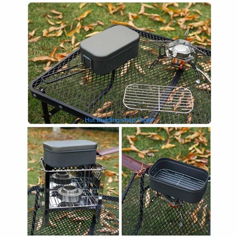 T21C มล. กล่องอาหารกลางวันอลูม - Japanese Camping Cooking บทวิจารณ์และราคา