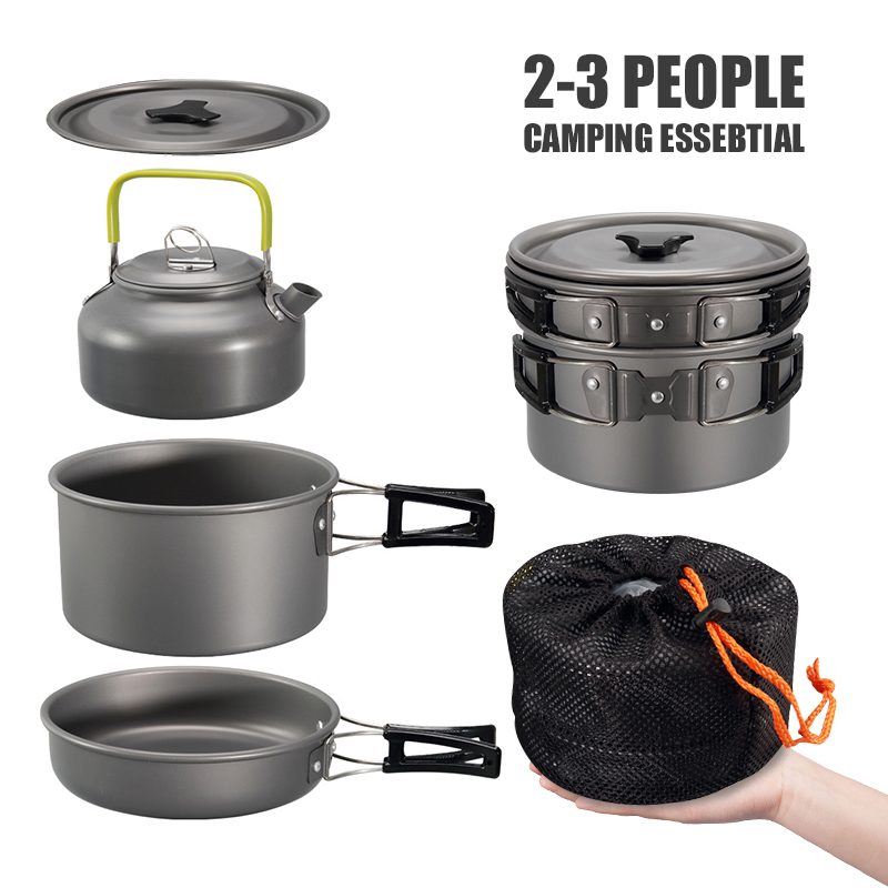 WESTTUNE ชุดเครื่องครัวตั้งแคม - Camping Cooking Kits บทวิจารณ์และราคา