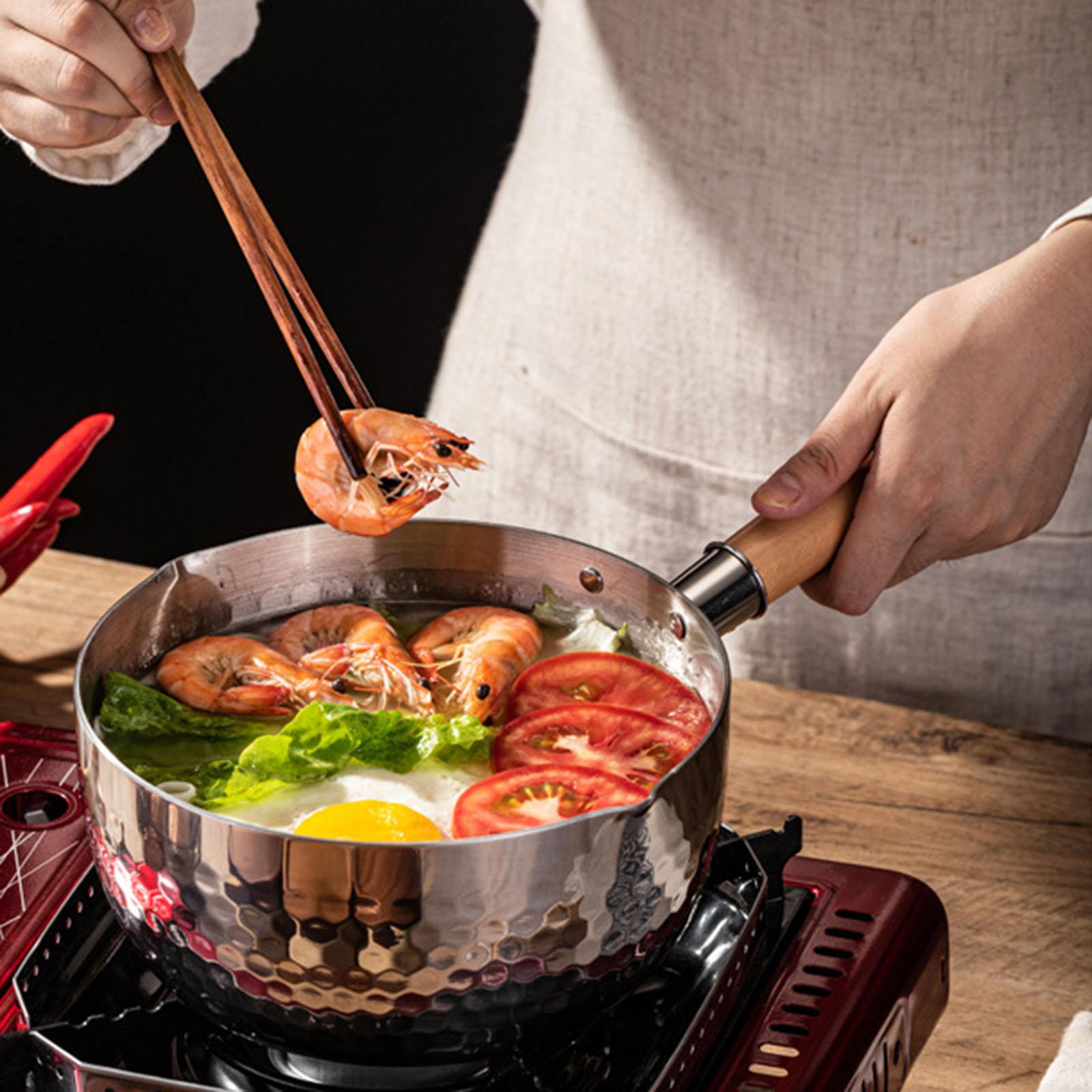 หม้อซอสญี่ปุ่นพร้อมฝาปิด หม้อน - Japanese Camping Cooking บทวิจารณ์และราคา