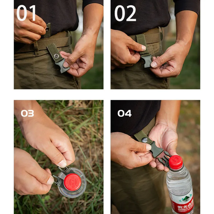 6pcs Camping Webbing BUCKLE Ho - Camping Cooking Hanger บทวิจารณ์และราคา