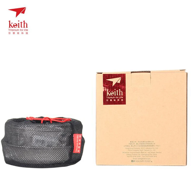 Keith 3PCS ไทเทเนียมเครื่องครั - Camping Cooking System บทวิจารณ์และราคา
