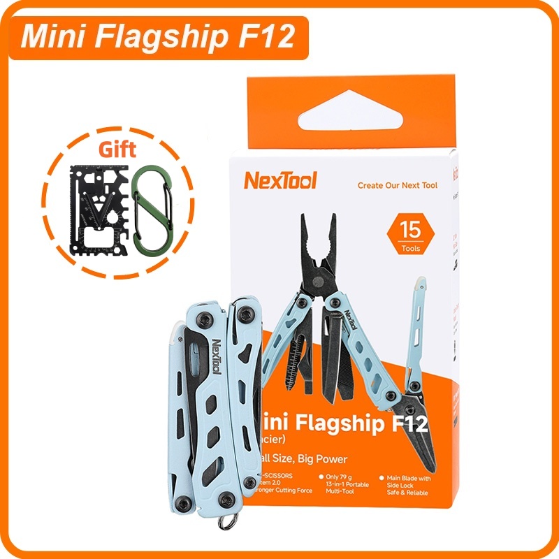NexTool Mini Flagship F12 คีมอ - Camping Cooking Knife Set บทวิจารณ์และราคา