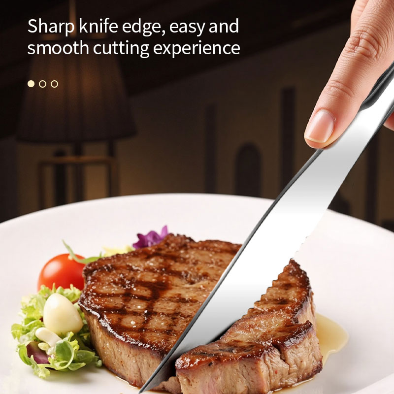 ชุดเครื่องใช้บนโต๊ะอาหารสแตนเล - Camping Cooking Knife Set บทวิจารณ์และราคา