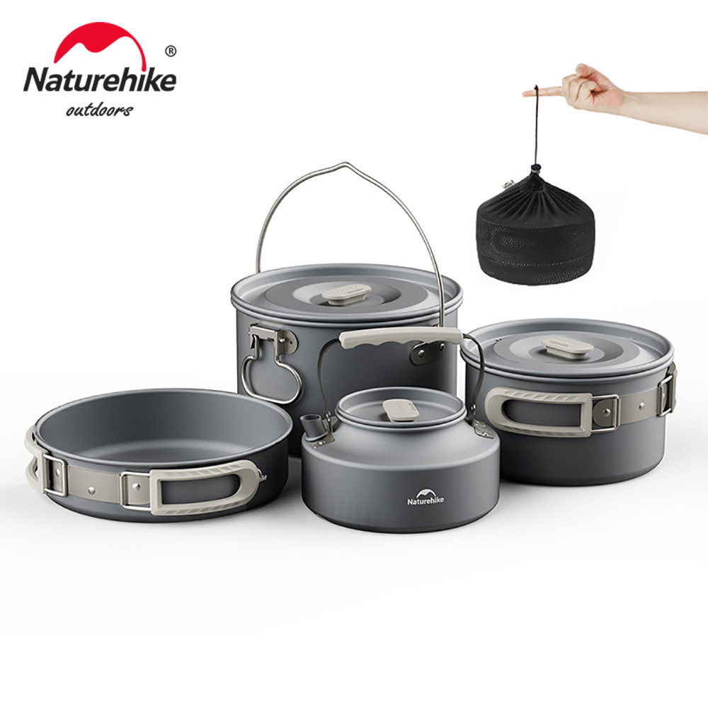 Naturehike ชุดเครื่องครัวตั้งแ - Quechua Camping Cooking Set บทวิจารณ์และราคา