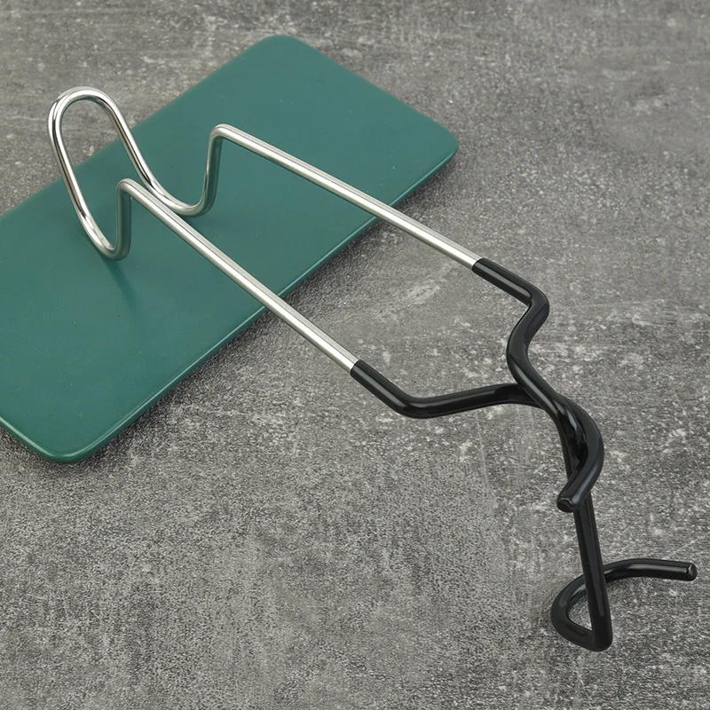 ตะขอแขวนโคมไฟแบบพกพาทำจากสแตนเ - Camping Cooking Hanger บทวิจารณ์และราคา