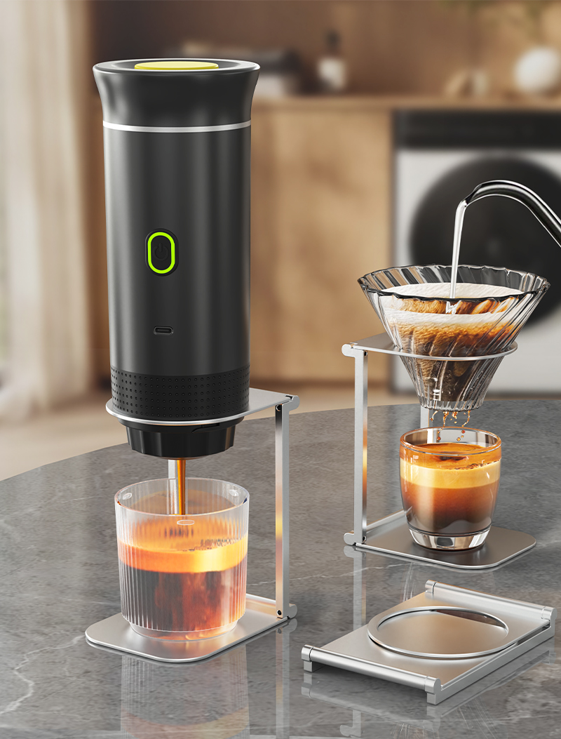 พับกาแฟหยดผู้ถืออลูมิเนียมอัลล - Pocket Coffee Maker บทวิจารณ์และราคา