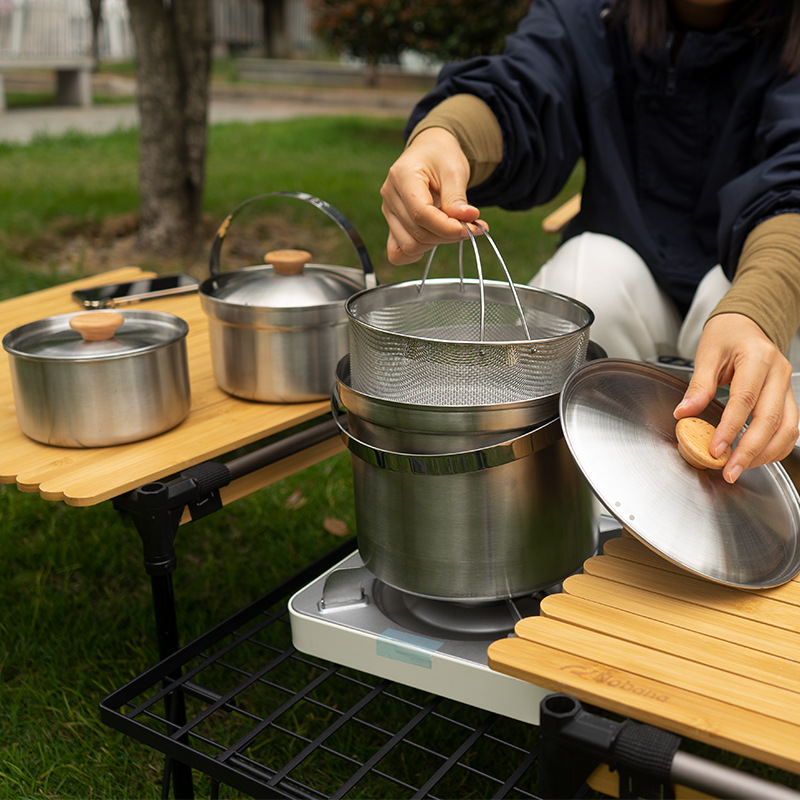 NOBANA ใหม่ล่าสุดกลางแจ้งชุดหม - Camping Cooking Backpack บทวิจารณ์และราคา