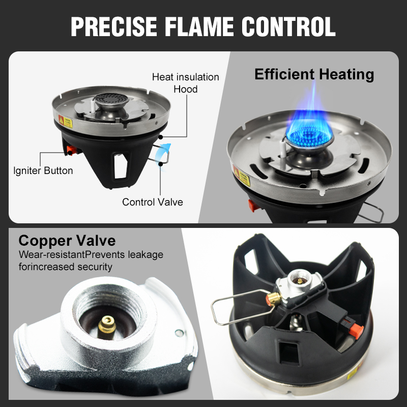 WESTTUNE ระบบทําอาหารกลางแจ้ง  - Camping Cooking System บทวิจารณ์และราคา