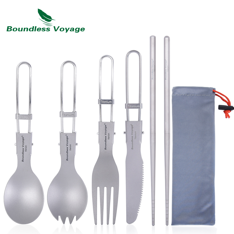 Boundless Voyage Titanium Camp - Camping Cooking Knife Set บทวิจารณ์และราคา