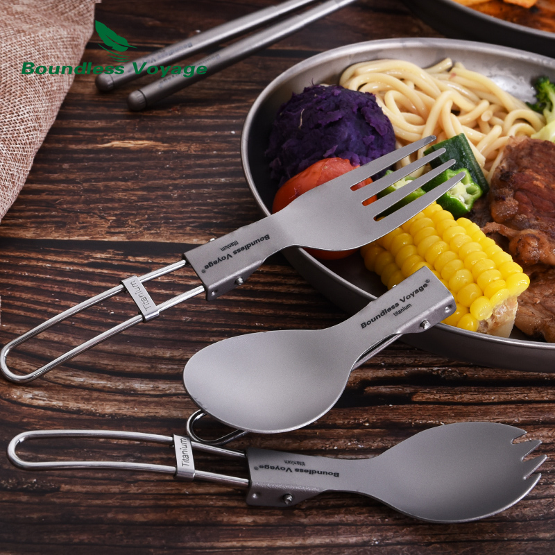 Boundless Voyage Titanium Camp - Camping Cooking Knife Set บทวิจารณ์และราคา