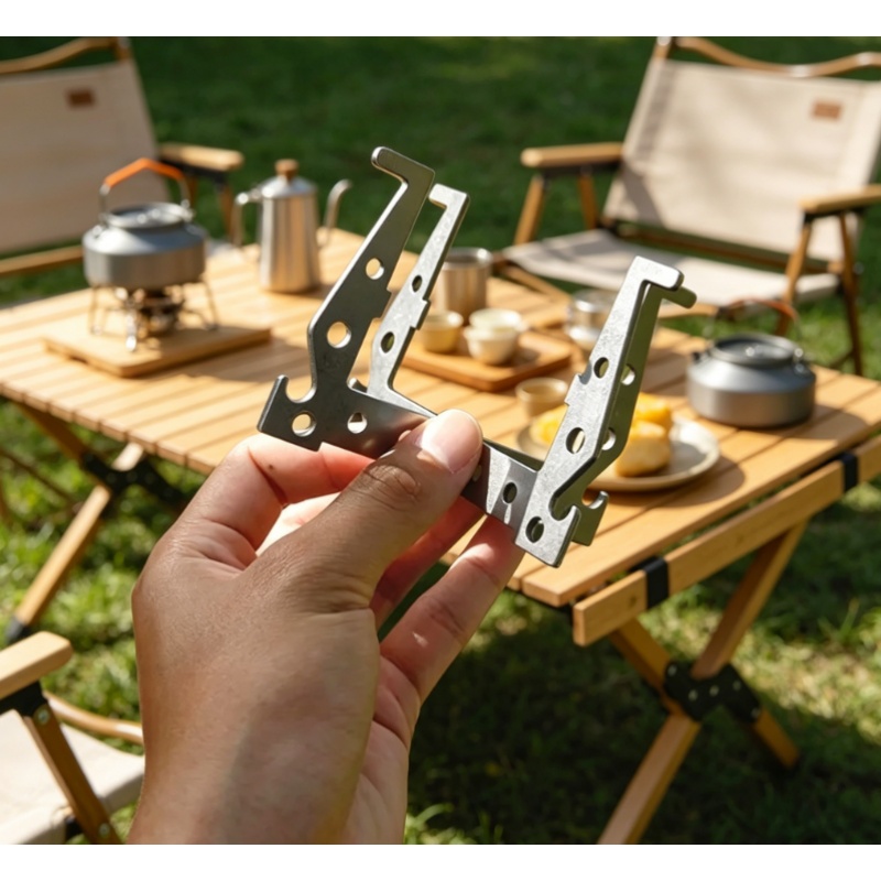 ขาตั้งเตาแบบแยกส่วนสแตนเลส 1 ช - Camping Cooking Gazebo บทวิจารณ์และราคา
