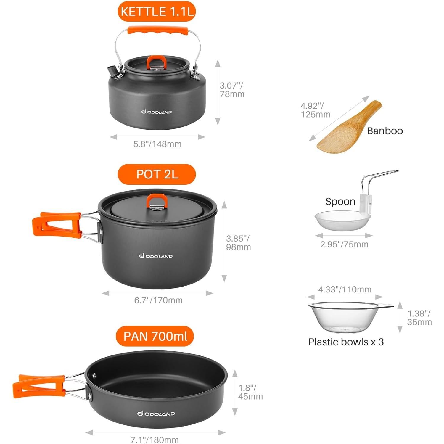 ชุดเครื่องครัวสำหรับตั้งแคมป์  - Camping Cooking Trangia บทวิจารณ์และราคา