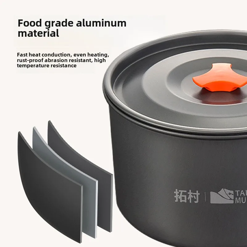 ชุดอุปกรณ์ทำอาหารสำหรับตั้งแคม - Camping Cooking Backpack บทวิจารณ์และราคา