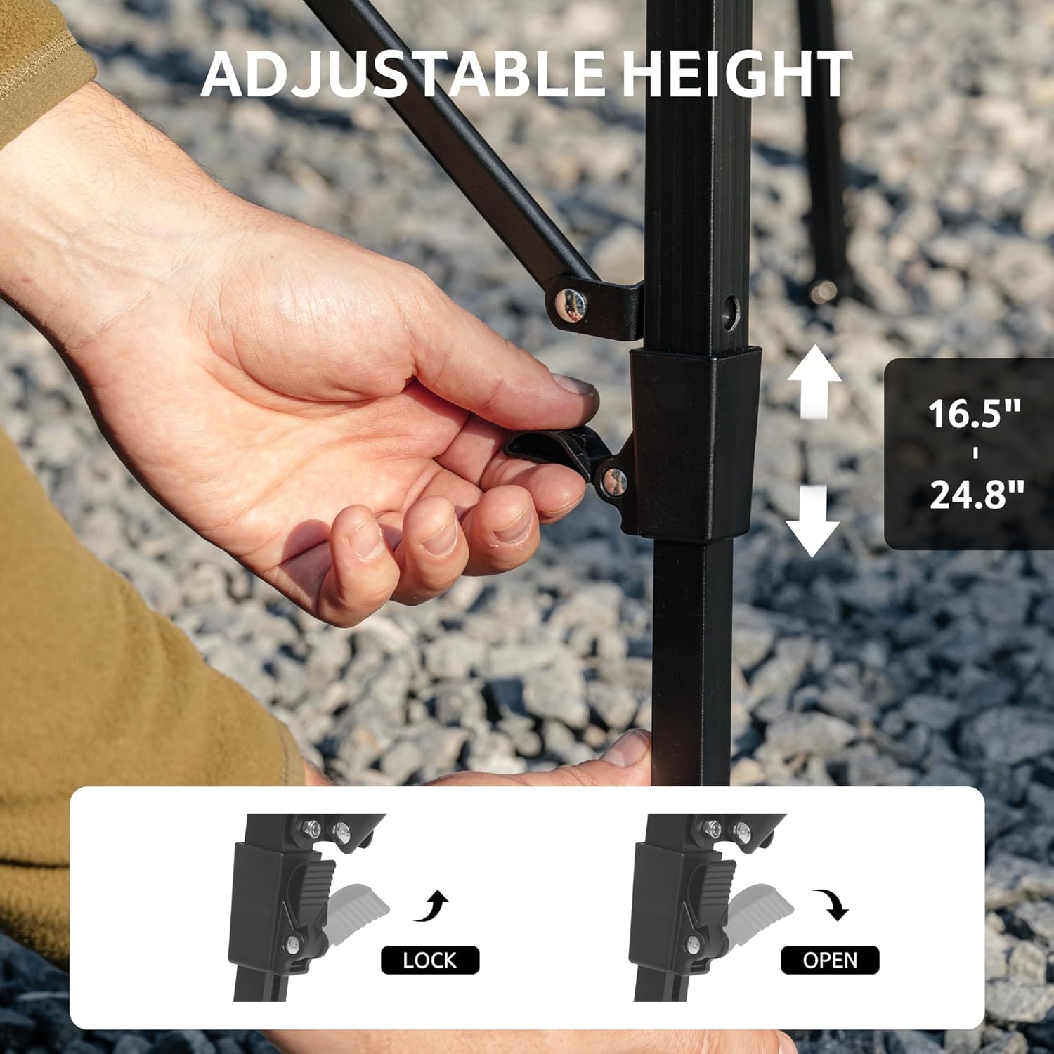 โต๊ะตั้งแคมป์ปรับระดับความสูงไ - Camping Cooking System บทวิจารณ์และราคา