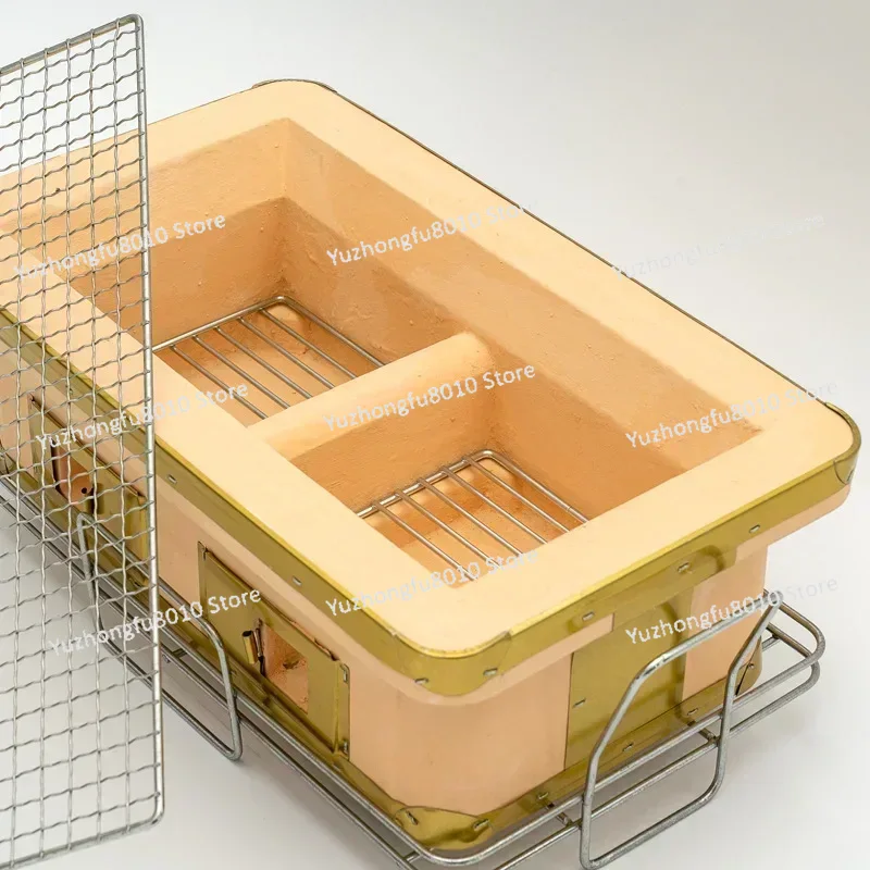 เตาปิ้งย่างทรงสี่เหลี่ยมขนาดให - Japanese Camping Cooking บทวิจารณ์และราคา