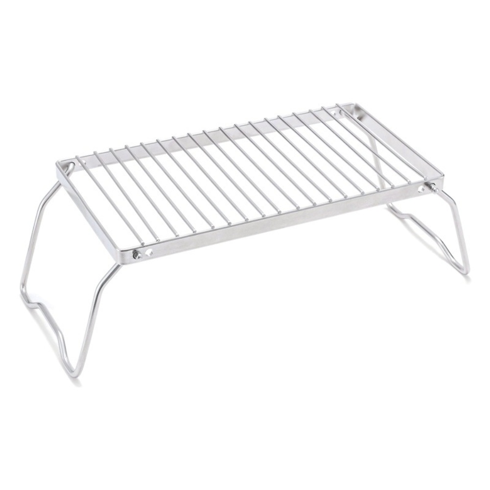 ตะแกรงย่างสแตนเลสปรับระดับความ - Camping Cooking Rack บทวิจารณ์และราคา