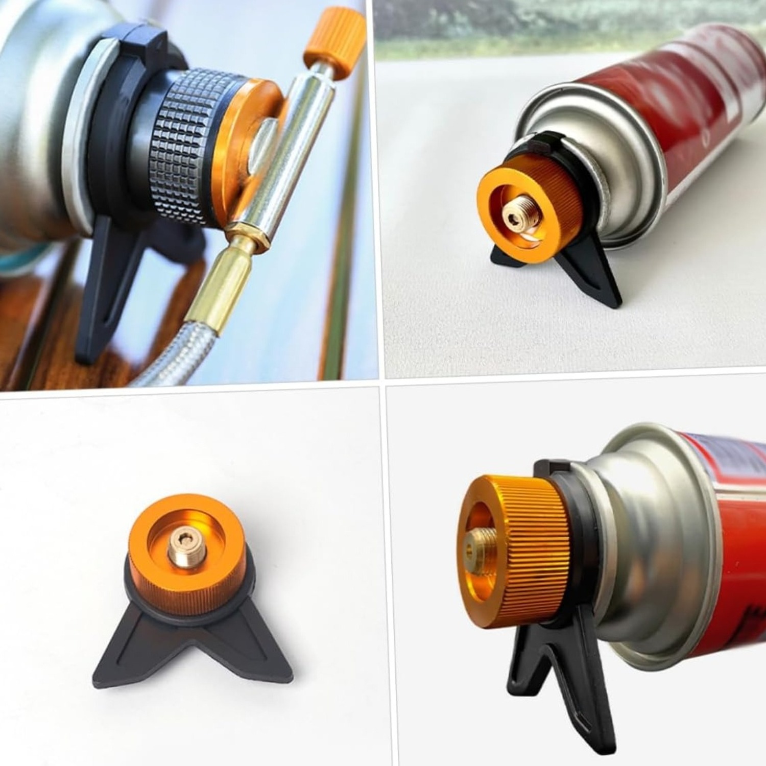 อะแดปเตอร์ถังแก๊สโพรเพน อุปกรณ - Camping Cooking Gazebo บทวิจารณ์และราคา