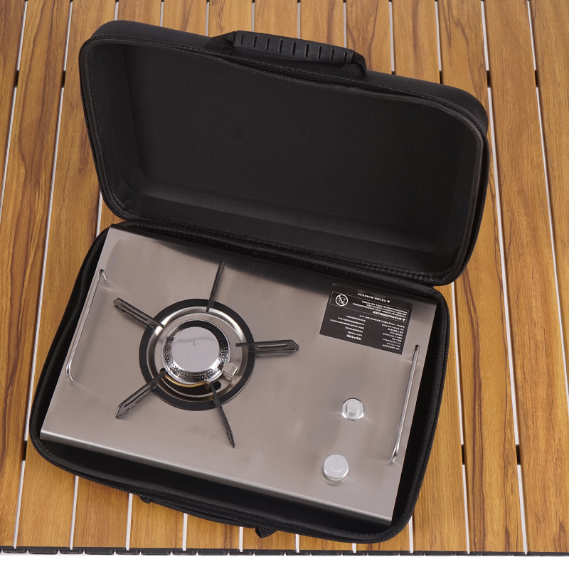 เตาแก๊สพกพาแบบพับได้สำหรับตั้ง - Camping Cooking Table With Windshield บทวิจารณ์และราคา
