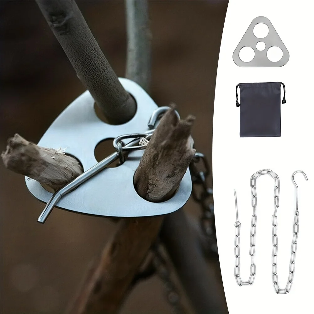 บาร์บีคิวกลางแจ้งขาตั้งกล้องแบ - Camping Cooking Hanger บทวิจารณ์และราคา