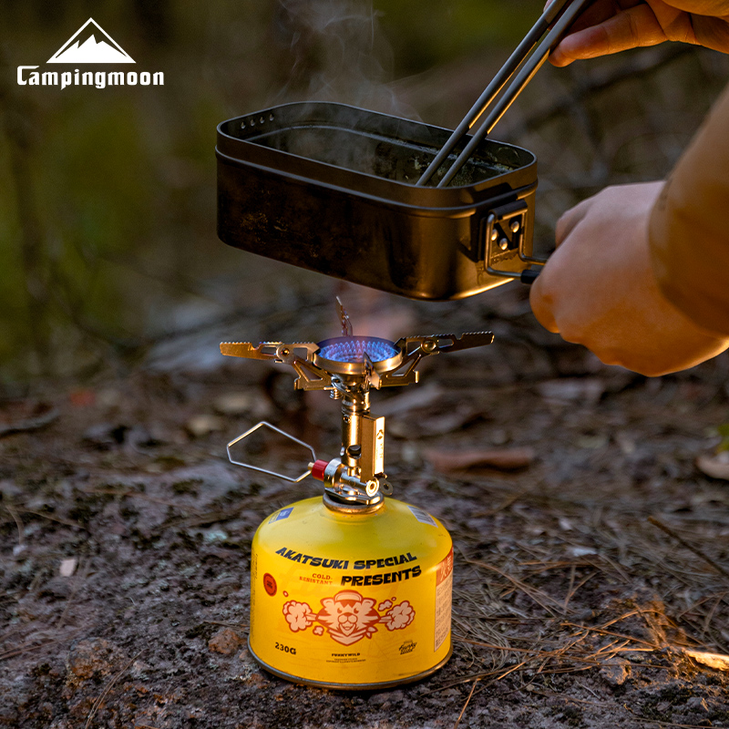เตาแก๊สพกพา CAMPINGMOON XT-2F  - Camping Cooking Gazebo บทวิจารณ์และราคา