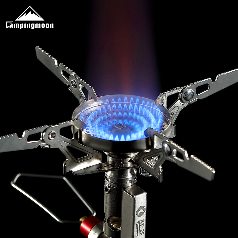 เตาแก๊สพกพา CAMPINGMOON XT-2F  - Camping Cooking Gazebo บทวิจารณ์และราคา