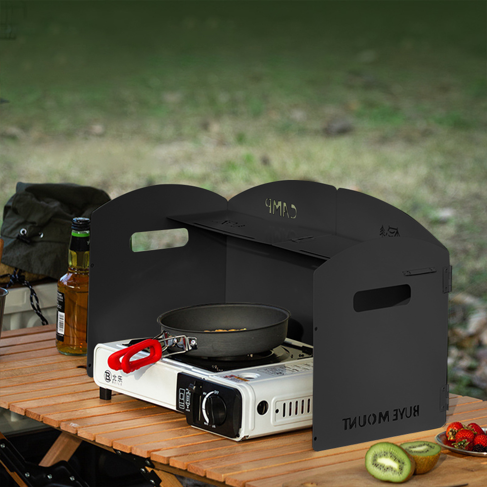 เตาแก๊สตั้งแคมป์แบบพับได้กระจก - Camping Cooking Gazebo บทวิจารณ์และราคา