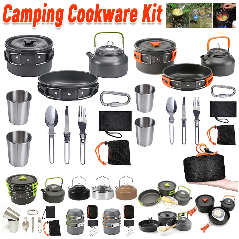 ชุดเครื่องครัวสำหรับตั้งแคมป์  - Camping Cooking Kits บทวิจารณ์และราคา